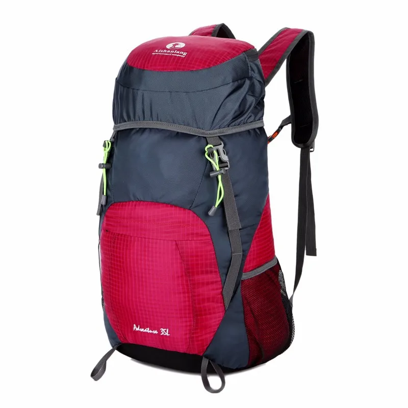 Men Outdoor backpack camping bag 35L Ultralight waterproof travel Folding backpack Women Sports camping hiking Hike Pack