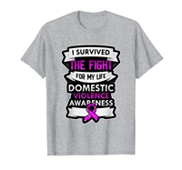 domestic violence survivor tshirt abuse support fighter life