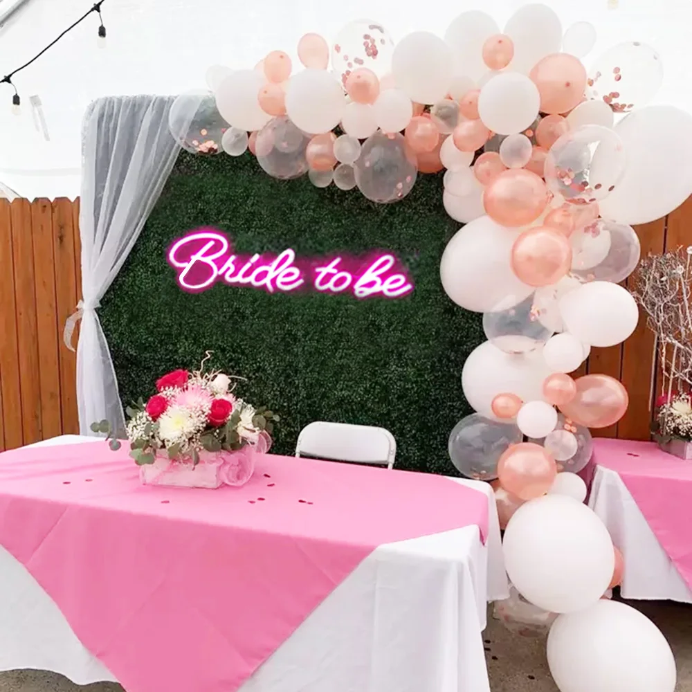 

Custom Sign Bride to be Neon Sign Light 56x17cm Led LED Light Signs For Wedding party marriage decoration Party Restaurant Decor