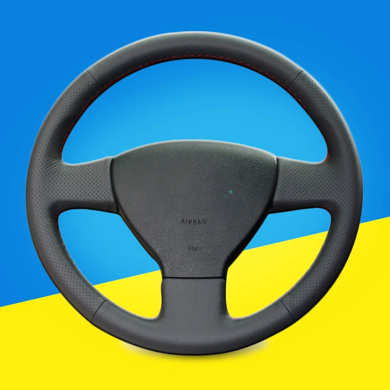 Автомобильная Оплетка на руль для Volkswagen Old VW Golf Polo Sagitar Lavida 2010 аксессуары