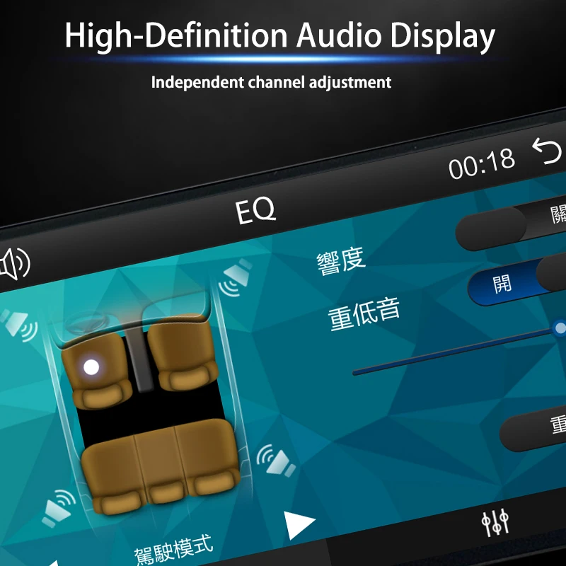 Система Linux Беспроводная Carplay Android Auto 10 &quotIPS MP5 экран 5 8 ГГц TDA7851 DSP музыкальное