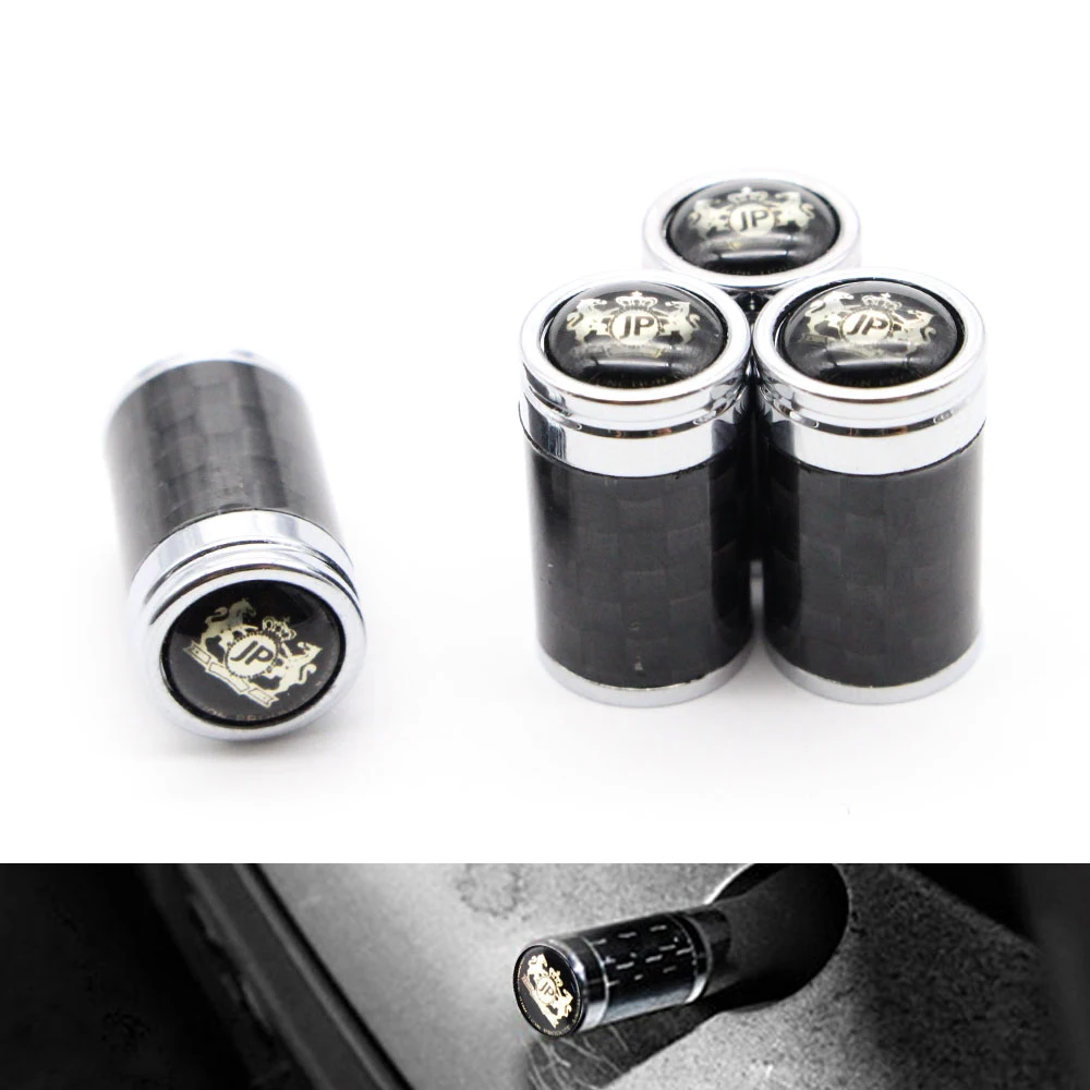 DSYCAR 4Pcs/Set Car Styling Copper Carbon Fiber Tire Valve Stems Caps Wheel Tires Stem Air Cap Covers Wheels Parts | Автомобили и