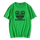 Футболка Rock n Roll мужская с дизайном на заказ, рубашки с радио-головой, Арктическая телефонная рубашка, хлопковая музыкальная футболка, новинка 2021, футболки