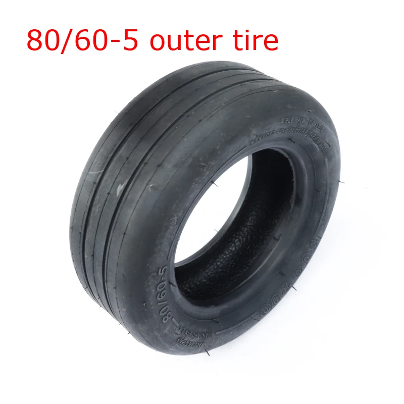 

80/60-5 Wheel Tubeless Tire for Ninebot Mini Pro Karting FrontWheel TireElectric Children's Go Kart WheelSmall mini balance kart