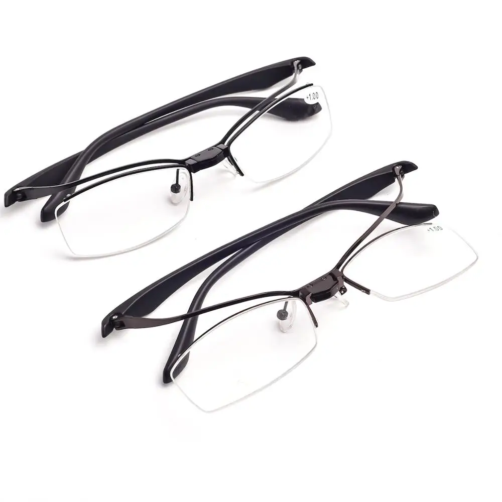 Половина рамки для чтения очки Flipup мужские Лупа TR90|Женские чтения| |