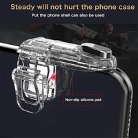 mini gaming trigger for pubg gamepad mobile control shooting game fire buttons l1 r1 for android iphone joystick