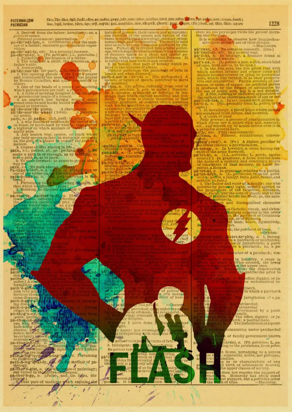 E145 Винтажный постер Фильм Marvel супергерой Супермен Бэтмен плакаты крафт-бумага настенное искусство постер в стиле ретро домашний декор - Цвет: E145