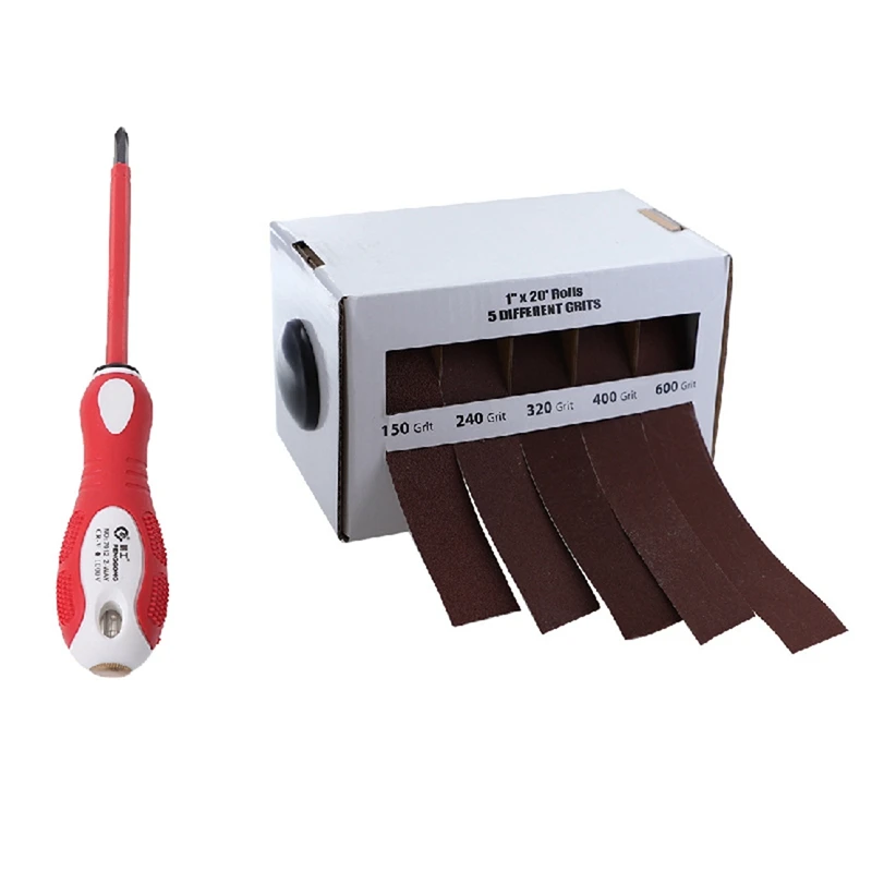 

Ручка-тестер электрическая, 5 размеров, 6 м, зернистость 150-600