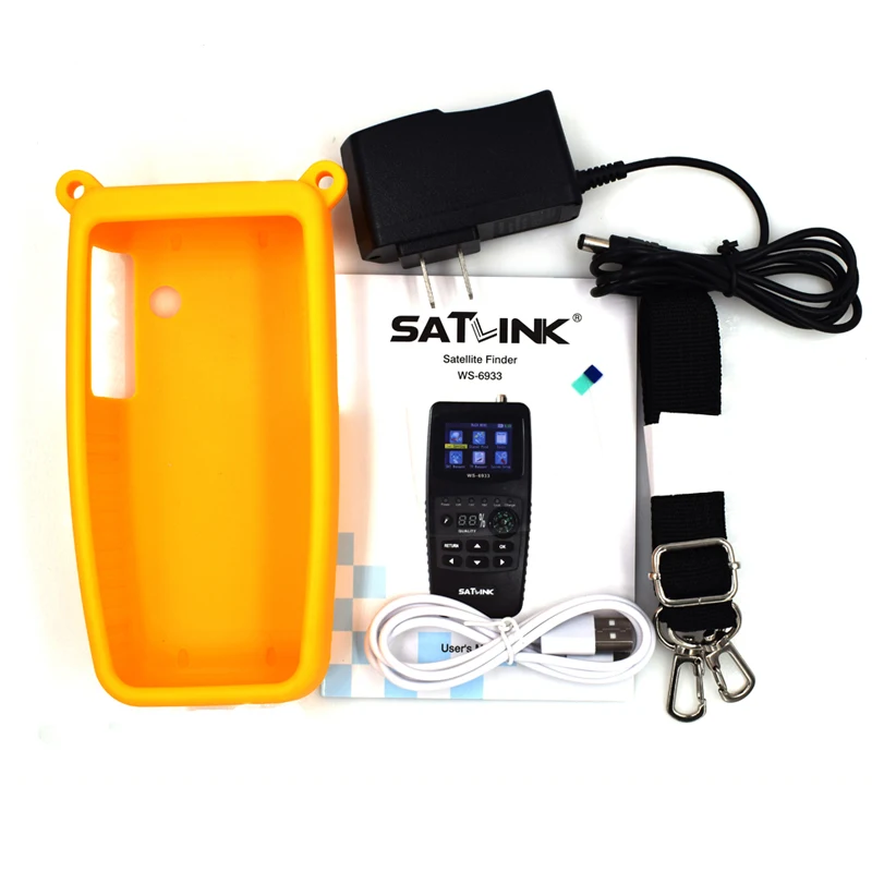 Satlink WS-6933 спутниковый искатель FTA C& KU Band Satlink WS 6933 цифровой спутниковый измеритель