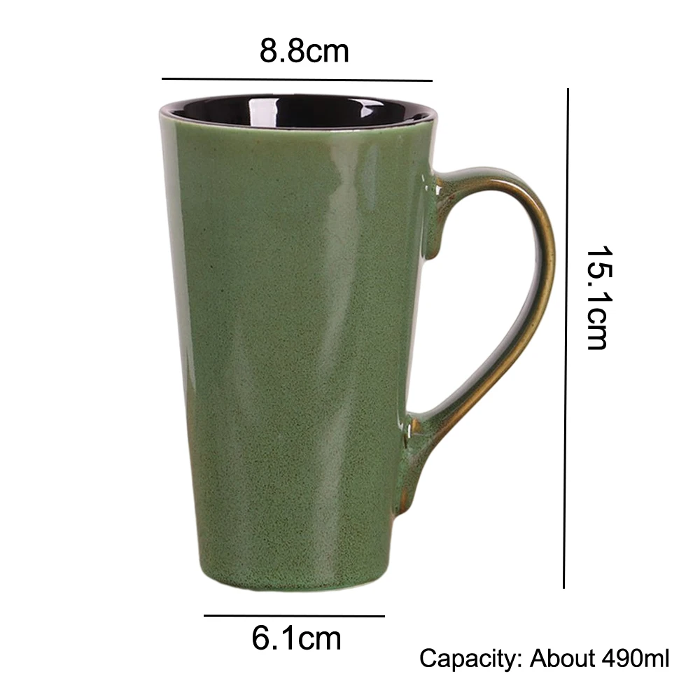 

Tazas De Cafe Vintage Coffee Mug Large Capacity Cup Taza Ceramic Kubek Espresso Cups Caneca Tazza Colazione Tea Copo Kubki Mugs