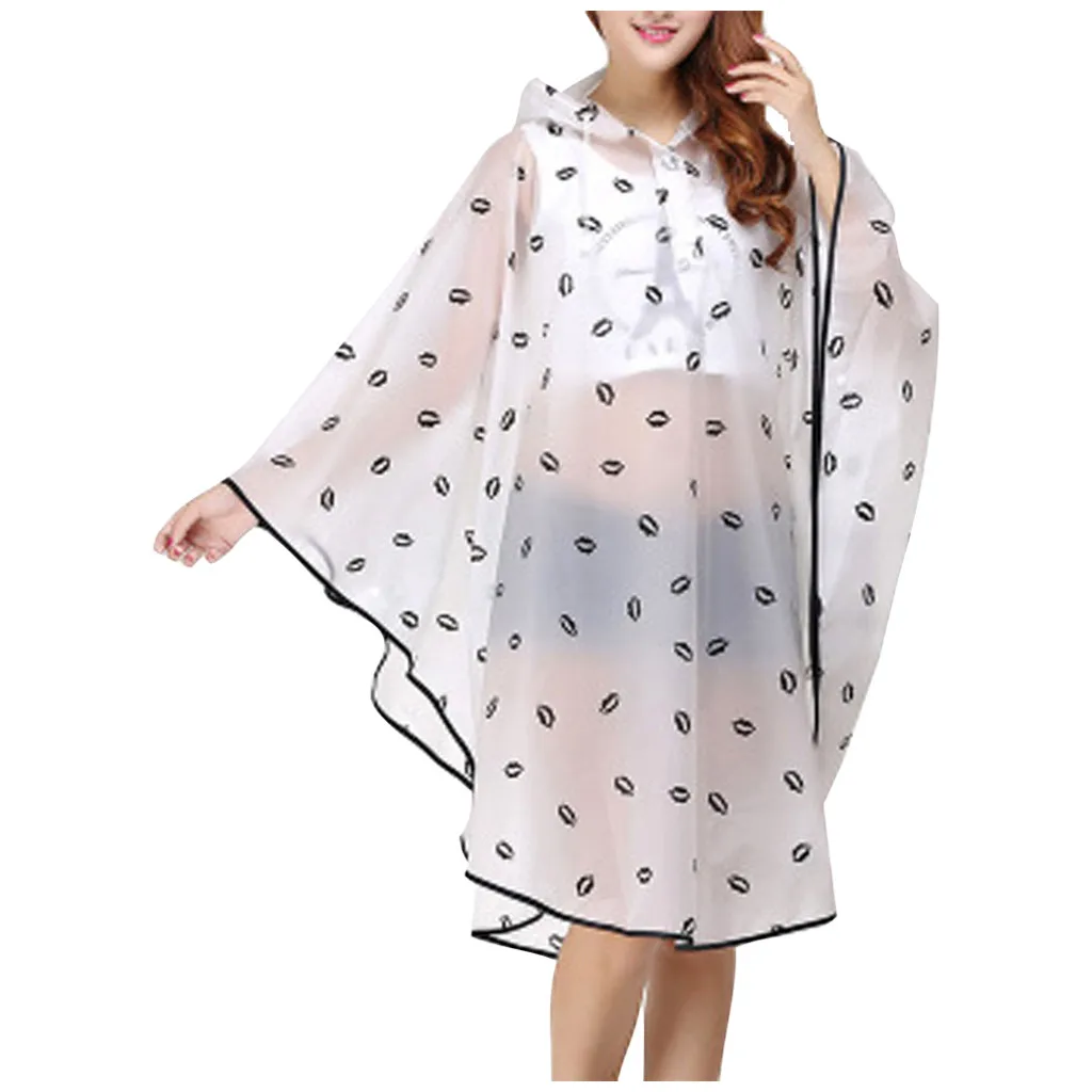 Дождевик мотоциклетный прозрачный для мужчин и женщин дождевик