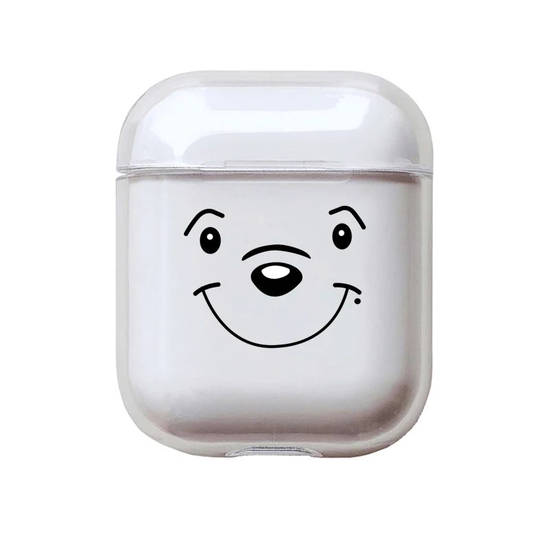 Хрустальный милый чехол для наушников для Apple AirPods, чехол из жесткого поликарбоната, прозрачный защитный чехол, аксессуары для AirPods, зарядная коробка