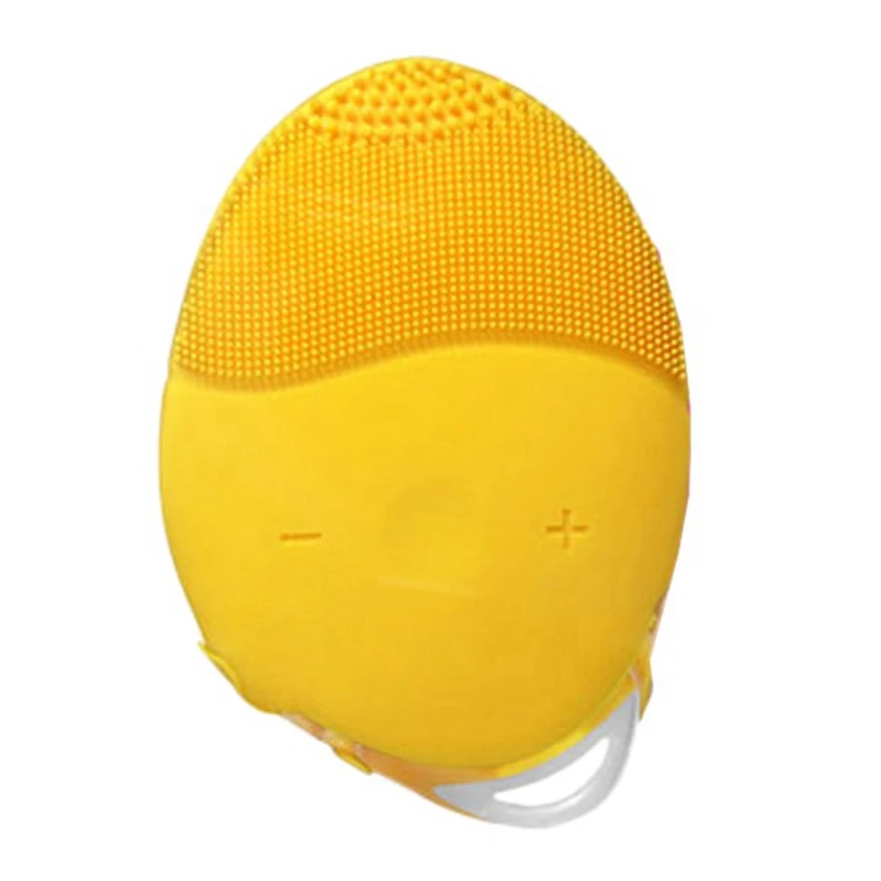 

Silicone Facial Brush Facial Vibration Massage Cleaner Rechargeable Face Exfoliator Brush