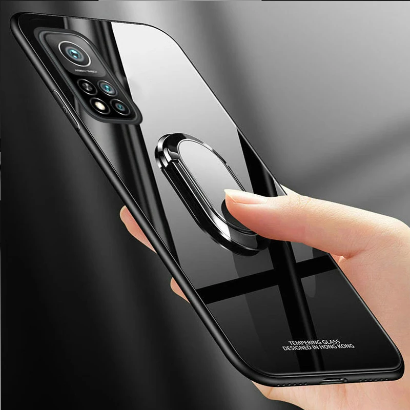 Чехол для Xiaomi 10T Pro 5G MI Lite чехол с магнитным кольцом-держателем чехол-подставка