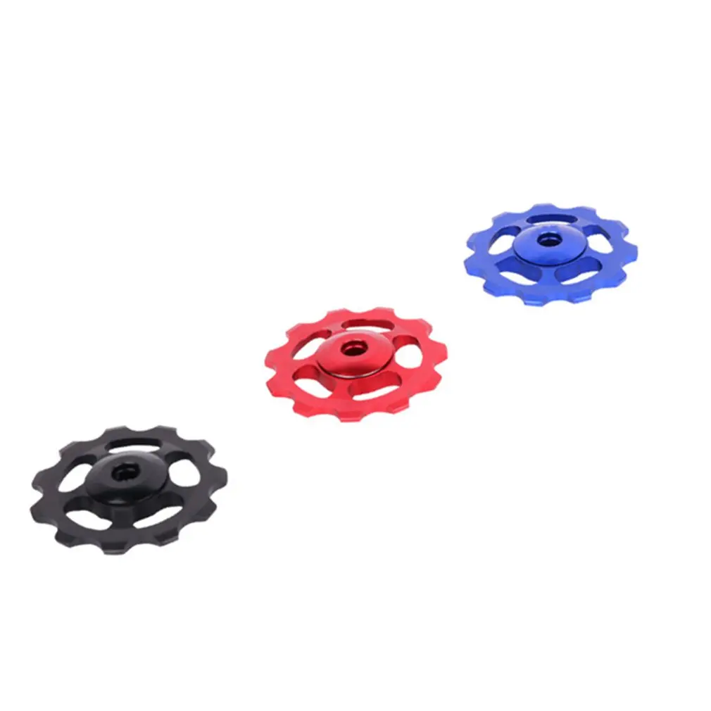 

Aluminium Alloy Jockey Wheel 11T Bicycle Tension Wheel Rear Derailleur Pulley Guide Pulley Cycling Bike Accessories