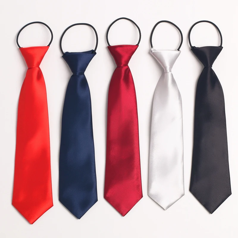

Детский галстук, униформа для начальной школы для мальчиков и девочек, формальная рубашка для детского сада и школы, однотонный маленький г...