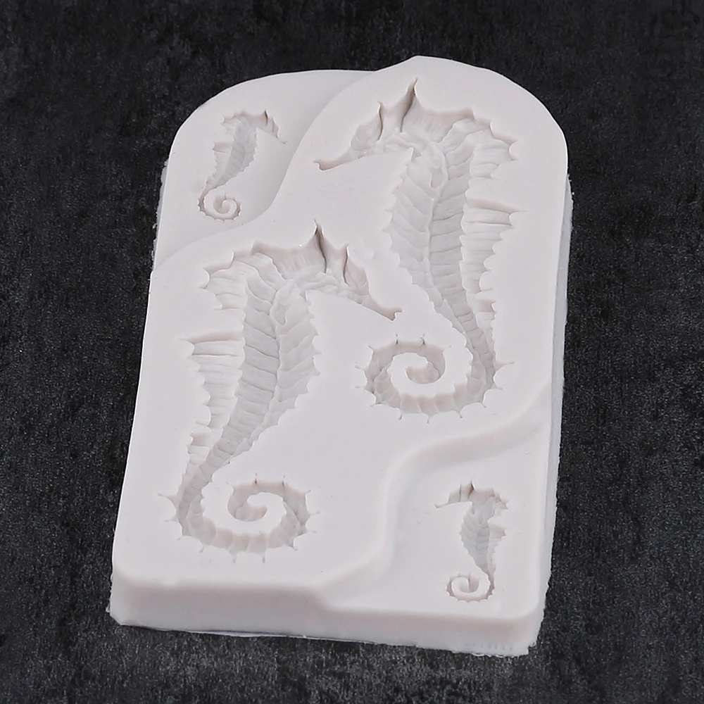Cake Silicone Mold Sea Shell Starfish Conch Ocean 3D Chocolate Fondant Soap Resin Mould Decorating Tools |