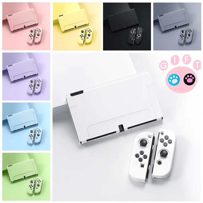 For Nintendo Switch OLED Accessories Protective Shell NS Game Host Console TPU All-inclusive Soft Cover Protection Case Pouch