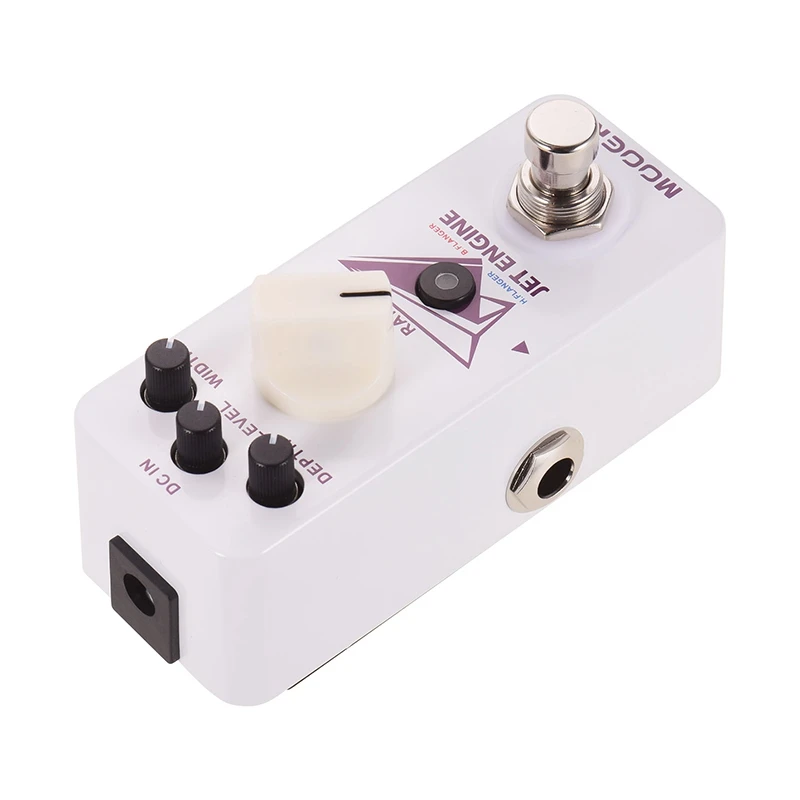 Mooer струйный двигатель цифровой многочастотный Flanger педаль эффектов для