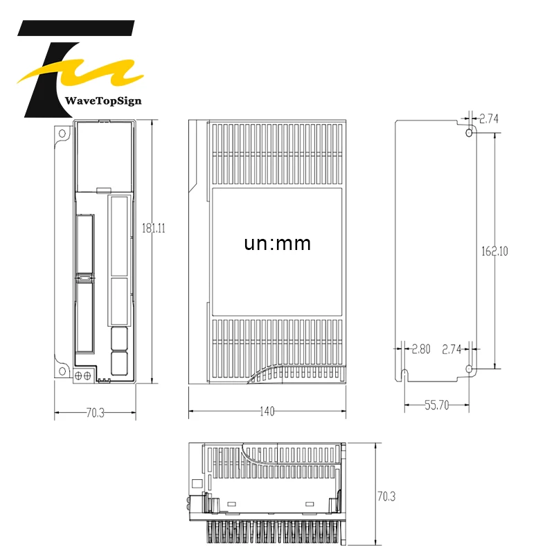 JMC JASD7502 2500 и 80JASM507230K драйвер серводвигателя переменного тока 750 Вт 3000 об/мин