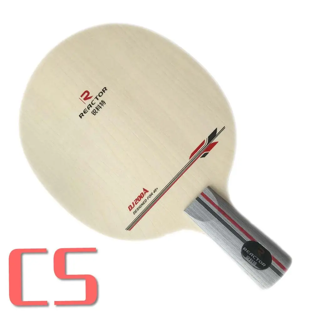 CS short handle Реактор DJ200 DJ 200 DJ-200 атака+ Петля вне-настольный теннис пинг понг лезвие - Цвет: CS short handle