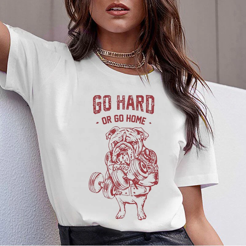 Women Harajuku Funny Cute French Bulldog Frances German Shepherd T-shirt Pit Bull Tshirt Top Female Dachshund Pug Teckel tshirt | Женская