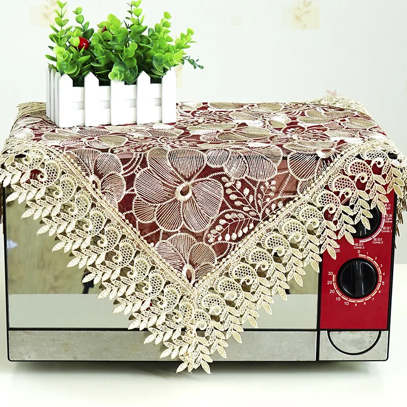 Гордая Роза сельская стеклянная пряжа скатерть с вышивкой прямоугольная