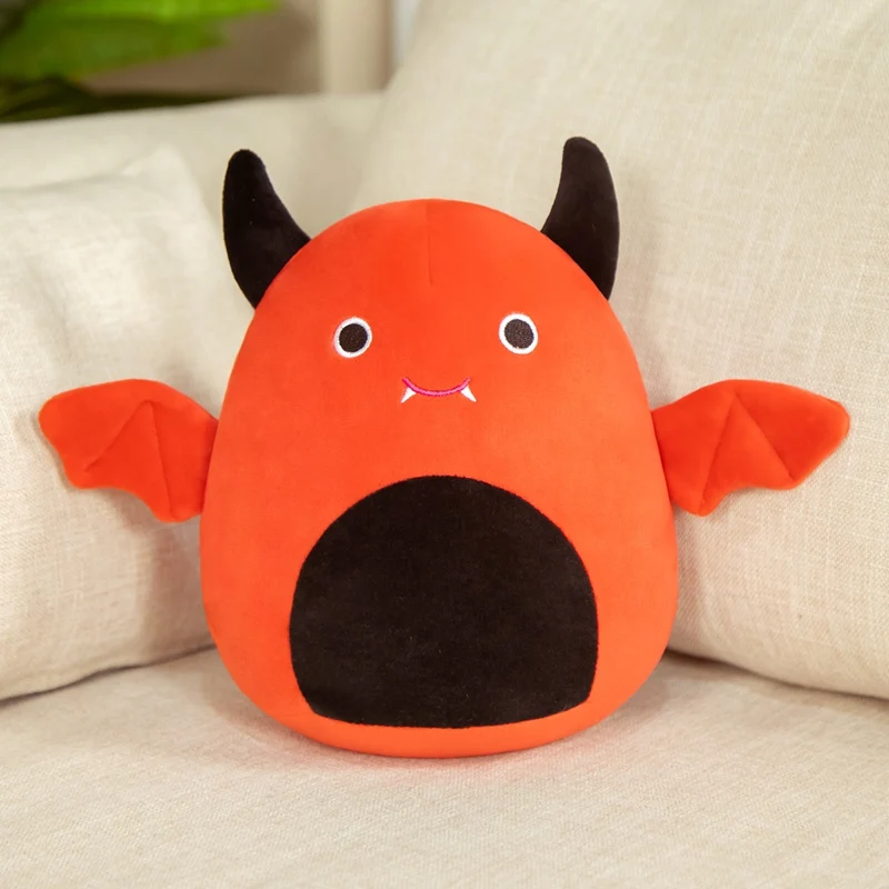 

New Bat Plush Toy Stuffed Soft Cartoon Devil Bat Soft Doll Children Birthday Christmas Gift Halloween Home Decor