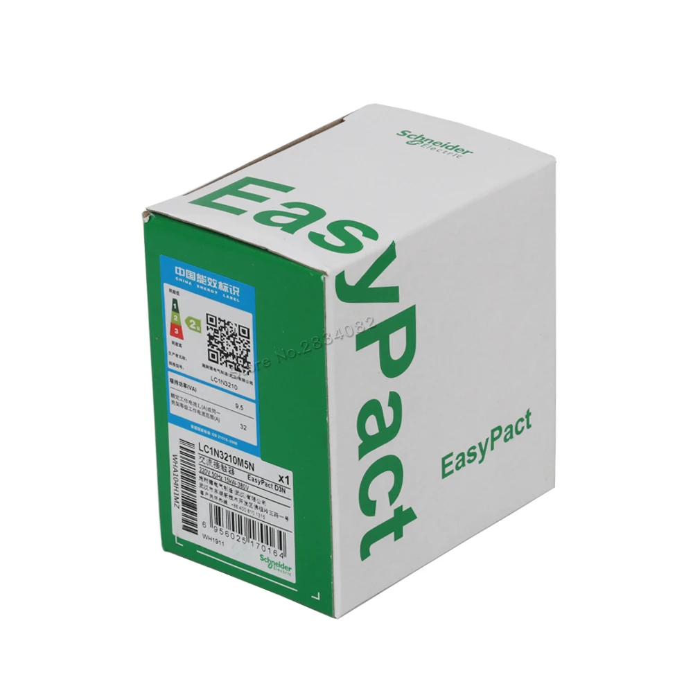 32A AC Contactor 15KW-380V 50Hz 3P Coil Voltage 24V 36V 110V 220V 380V 3NO 1NO 1NC LC1N AC3 Schneider LC1N3210M5N | Обустройство дома