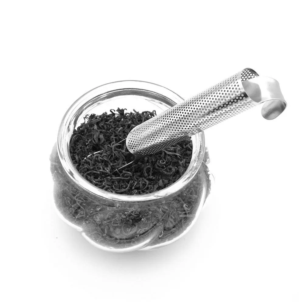 1 шт. чайные заварки для сыпучего чая нержавеющая сталь палочка труб ситечко с