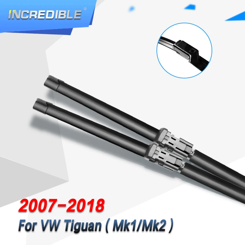 Невероятные щетки стеклоочистителя для Volkswagen VW Tiguan Mk1/Mk2 Нажимные кнопки моделей