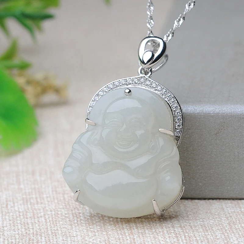 Серебряная Инкрустация 925 пробы и подвеска Будды Тянь Байюй Мисс Миллер