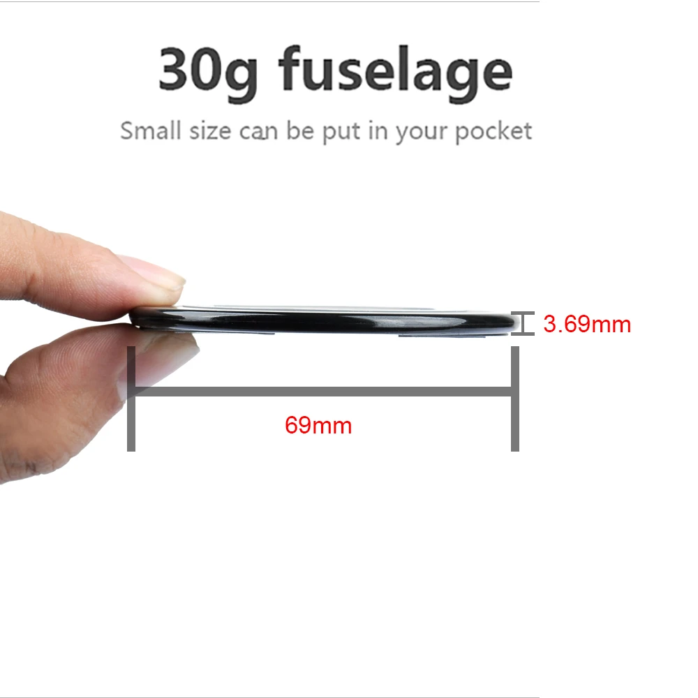 Водонепроницаемое ультратонкое Беспроводное зарядное устройство 10 Вт для Huawei