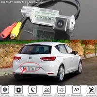 yeshibation rearview camera for seat leon mk3 hatch coupe 20122017 2013 2015 night vision back up camera license plate camera