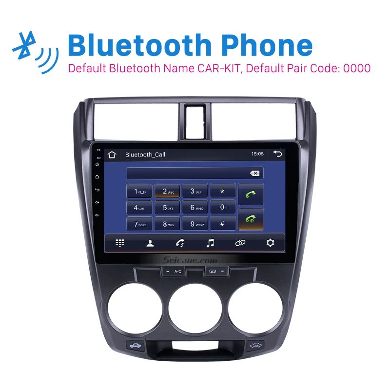 Seicane Android 9 0 2DIN 10 1 &quotавтомобильное радио GPS навигация FM WIFI для 2011-2015 2016 Honda CITY