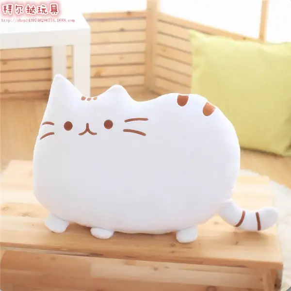 Плюшевая игрушка в виде кота милая креативная плюшевая для офиса обнимания