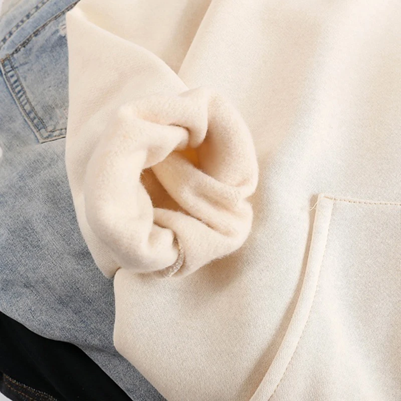Casual Vintage Korean Pullovers Women sweetshirts Hoodies Oversized Printing Nothing Is Real Sweatshirts Hooded Harajuku Spring