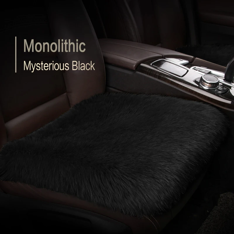 Чистая красная ins пассажирское автомобильное сиденье зимнее длинное плюшевое