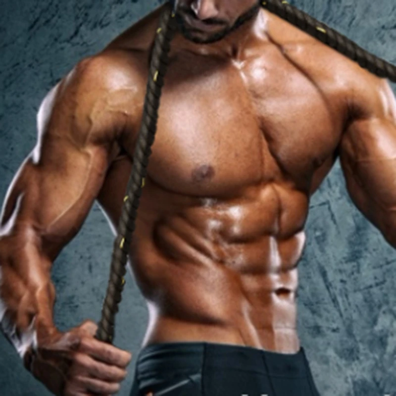 Тяжелая скакалка вес-подшипник Спортивная тренировка битва скакалки для мужчин