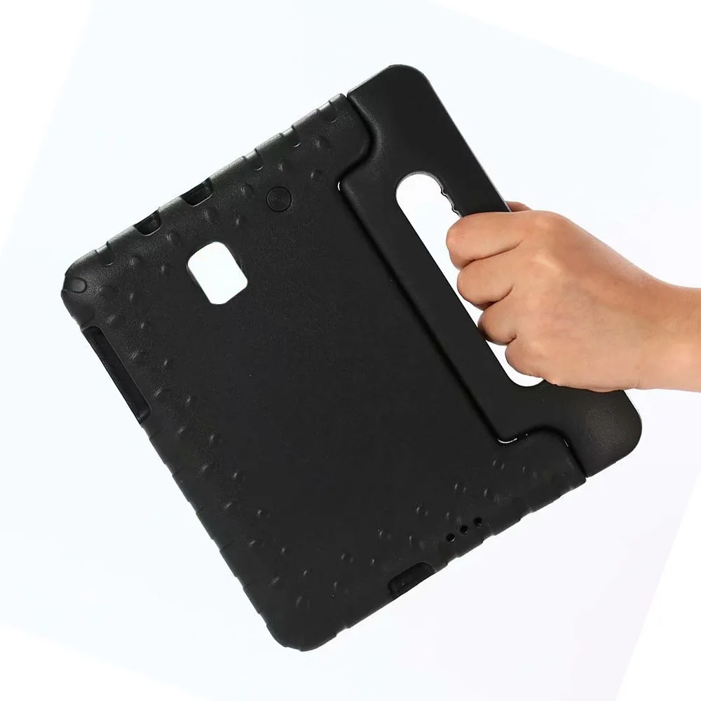 Черный Для samsung Galaxy Tab A 10,5 чехол для детей EVA Foam SM T590 T595 чехол противоударный держатель для samsung Tab A 10,5 - Цвет: Черный