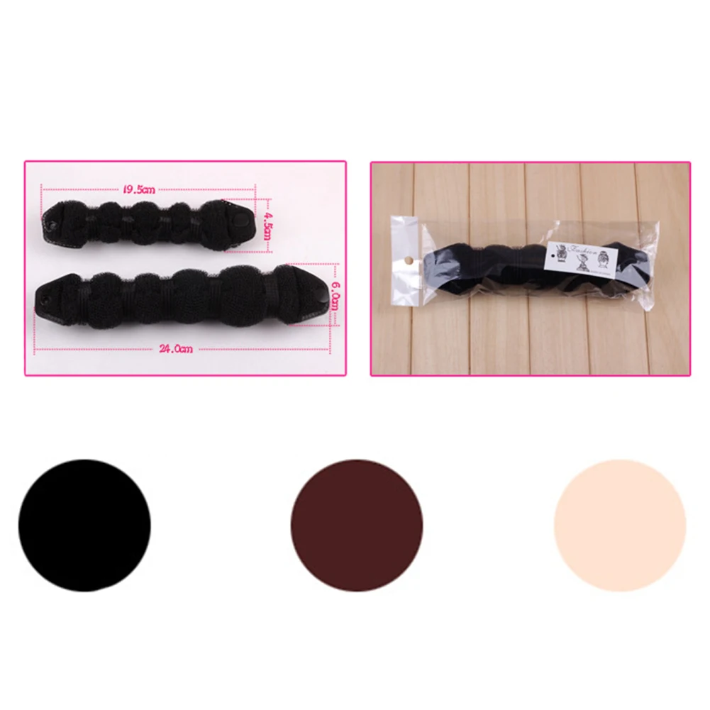 Женский хвостик пончик булочка создатель формирователь DIY Твист Держатель