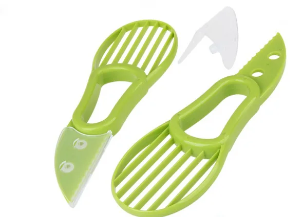 Комплект из 3 предметов в 1 авокадо ломтерезка для целлюлозно сепаратор резак