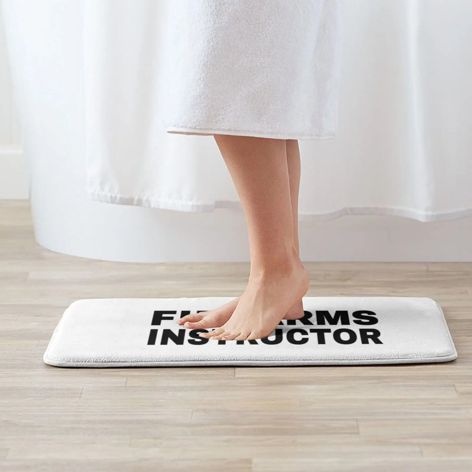 Официальный дизайн коврика для инструктора по производству огнестрельного