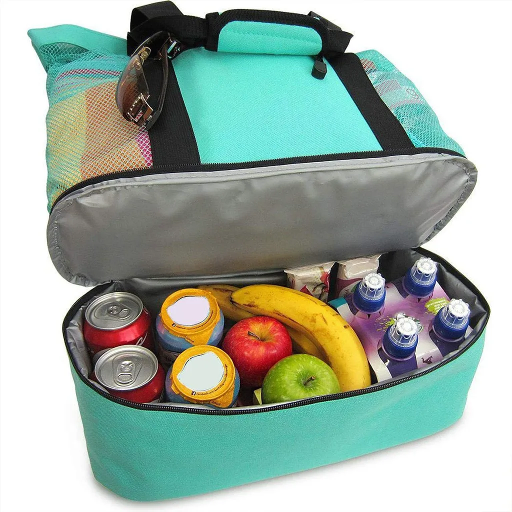 

2021 home decor Multi-function Picnic Beach Camping Insulation Bag Ice Bag Lunch Bags
