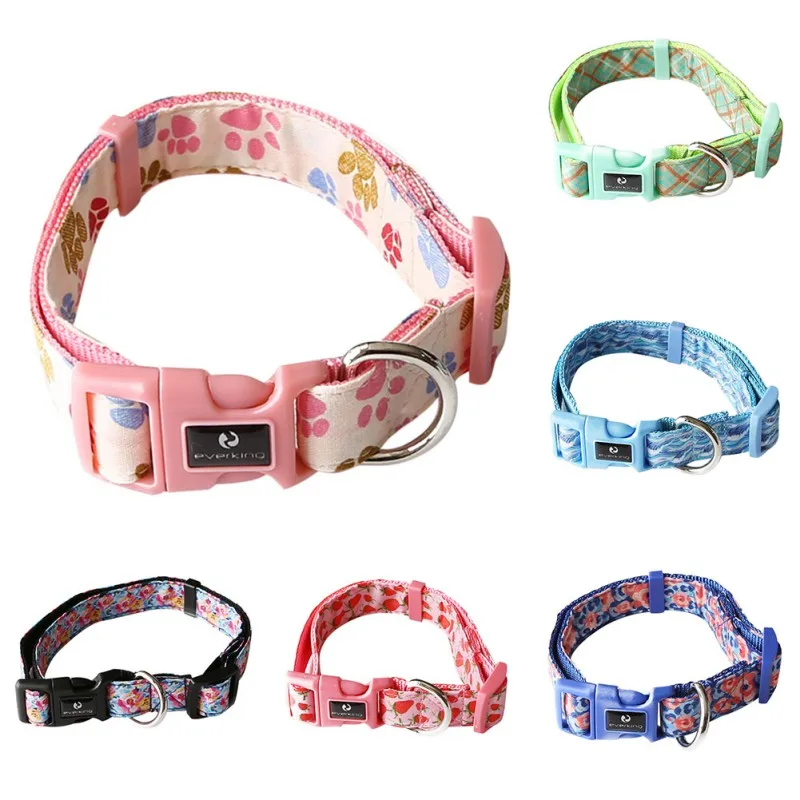 Мягкие и безопасные Светоотражающие жаккардовые неопреновые ошейники для собак