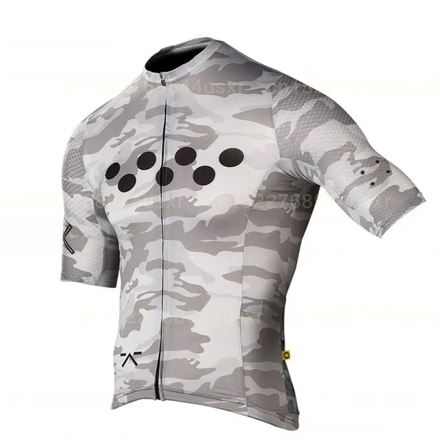 Мужская велосипедная рубашка с коротким рукавом Pedla дышащая камуфляжным принтом