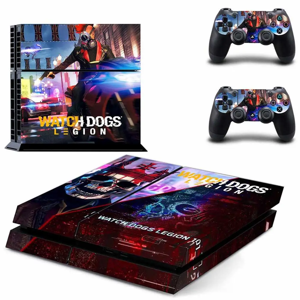 Наклейка s Watch Dogs: Legion наклейка для PS4 PS 4 виниловая Play station Pegatinas консоли playstation и 2