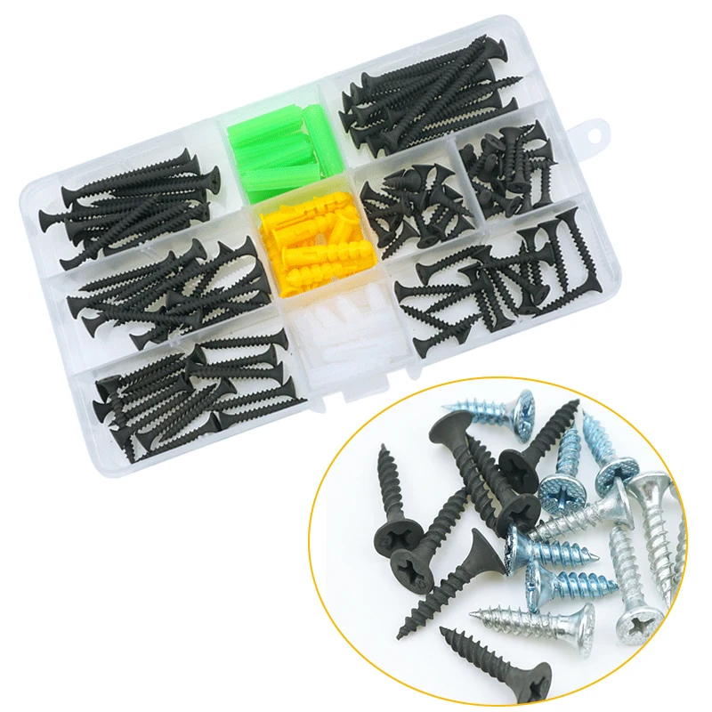 Luhuichang пластиковая Расширительная Труба стеновые якоря вилки расширение с Phillips