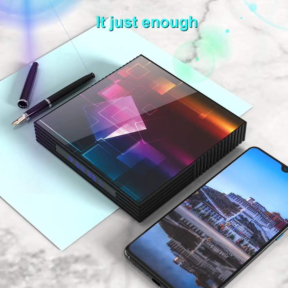 ТВ приставка Amlogic A95X на Android 9 0 4 + 32/64 ГБ 2 4/5 ГГц Wi Fi|ТВ-приставки и медиаплееры| |