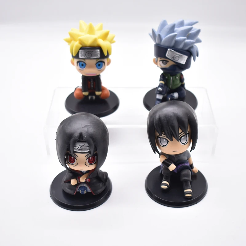 Фигурка Наруто Узумаки Какаси Учиха Саске Итачи милые игрушки Q Фигурки Nendoroid